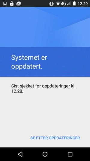 Velg Se etter oppdateringer