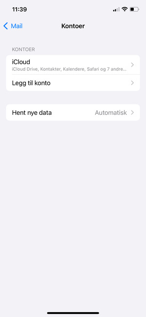 Velg Hent nye data