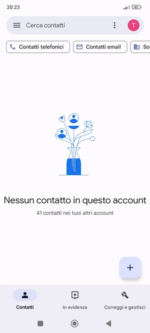 Seleziona Correggi e gestisci
