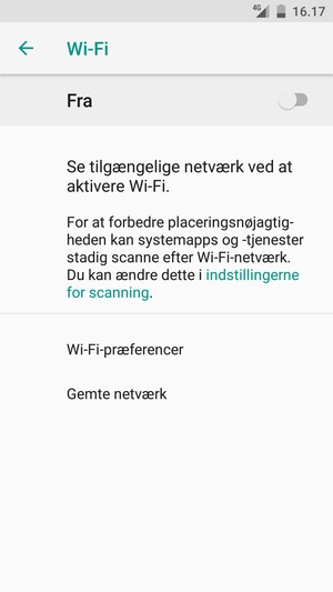Aktiver Wi-Fi