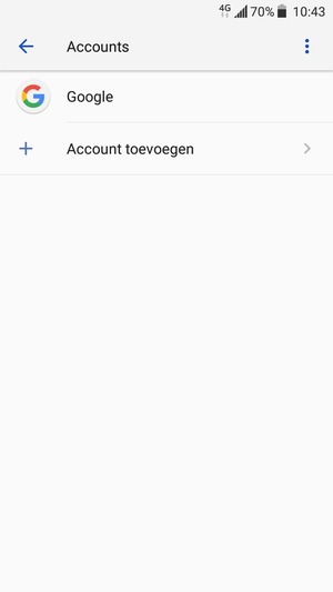 Selecteer Google
