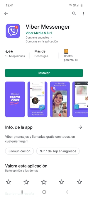 Seleccione Instalar