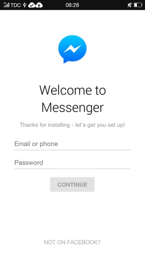 Your app is ready to use