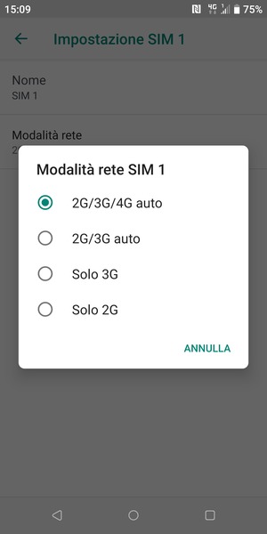 Seleziona la tua opzione preferita
