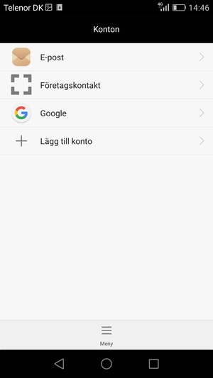 Välj Google