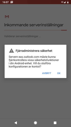 Välj OK