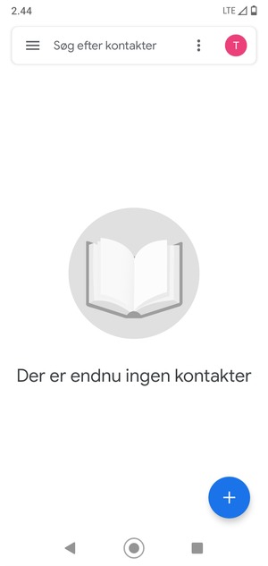 Vælg Menu-knappen