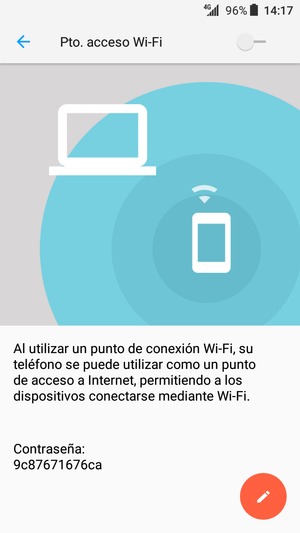 Seleccione Configurar punto de acceso Wi-Fi