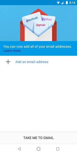 Select Add an email address