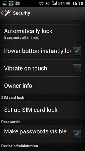 To change the PIN for the SIM card, return to the Security menu and select Set up SIM card lock