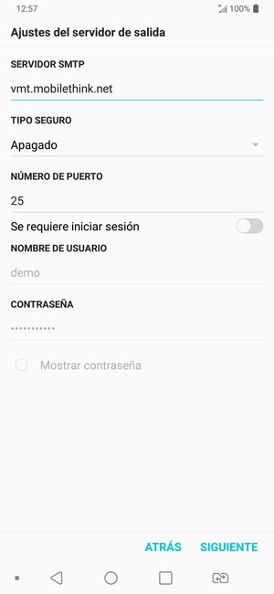 Desactive Se requiere iniciar sesión y seleccione SIGUIENTE