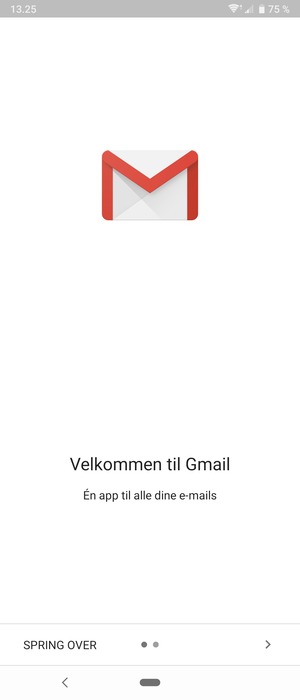 Vælg NÆSTE
