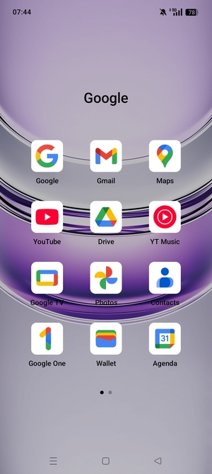 Sélectionnez Gmail