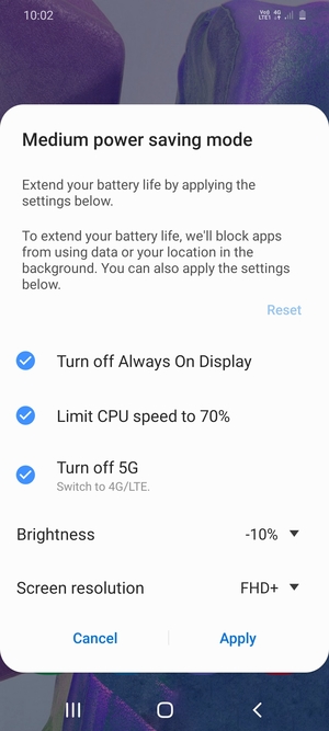 Select Apply