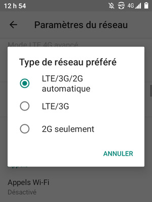 Sélectionnez votre option préférée