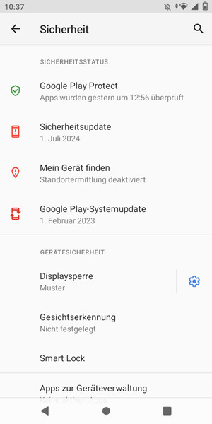Ihr Handy ist jetzt mit einer Bildschirmsperre gesichert