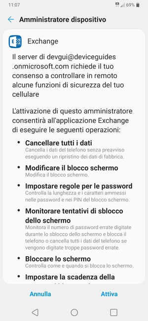 Seleziona Attiva