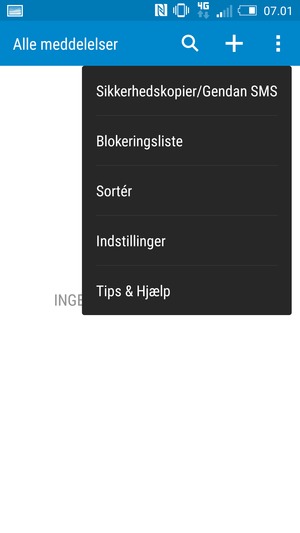 Vælg Indstillinger