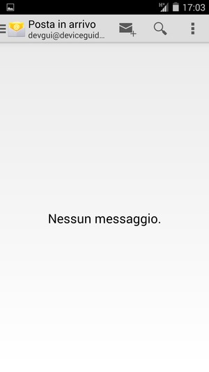 Il tuo account è pronto per l'uso