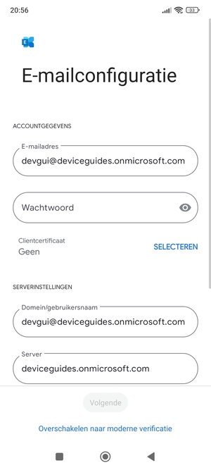 Voer uw wachtwoord in