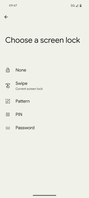 Select Pattern