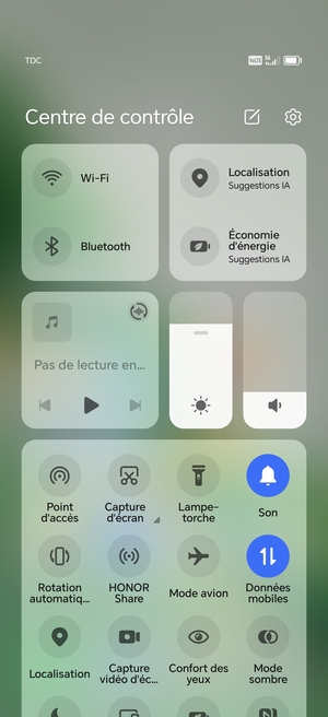Activer Luminosité automatique