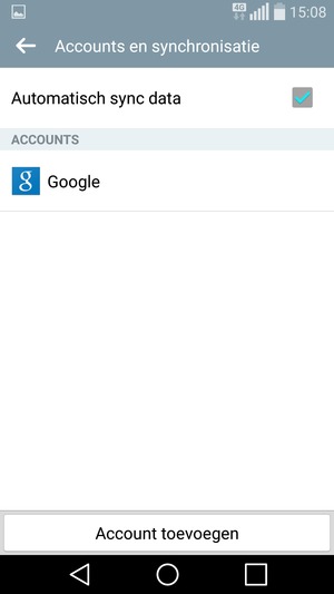 Selecteer Google