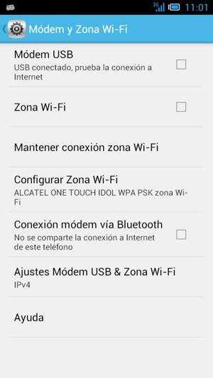 Seleccione Configurar Zona Wi-Fi