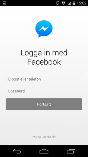 Din app är redo att användas