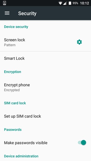To change the PIN for the SIM card, return to the Security menu and select Set up SIM card lock