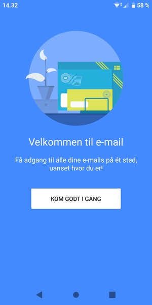Vælg KOM GODT I GANG