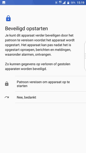 Selecteer uw voorkeursoptie