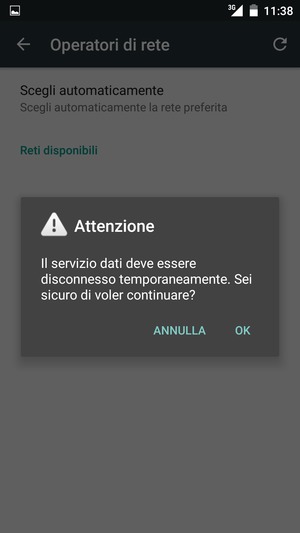 Seleziona OK