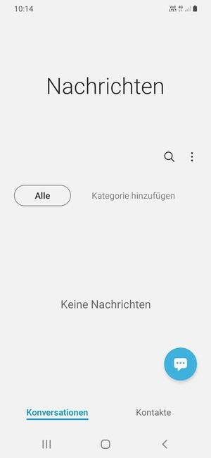 Wählen Sie die Menü-Taste