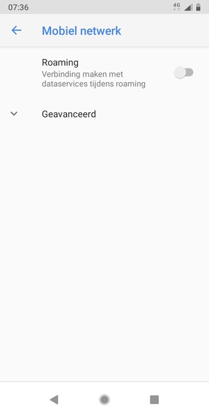 Selecteer Geavanceerd