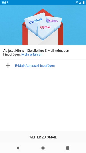 Wählen Sie E-Mail-Adresse hinzufügen