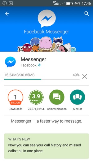 Wait for the installation process to finish