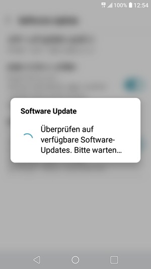Warten Sie, bis die Suche abgeschlossen ist