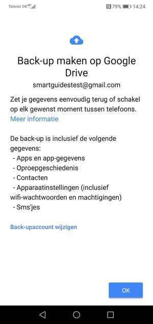 Selecteer OK
