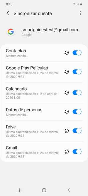 Sus contactos de Google ahora se sincronizarán a su Galaxy