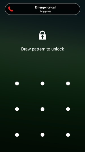 Your phone is now secure with a screen lock