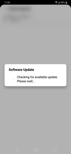 Wait for the search to finish
