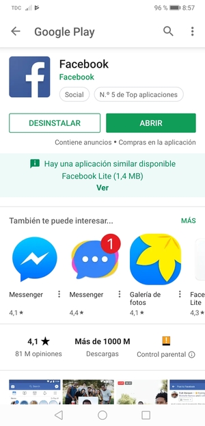 Seleccione ABRIR