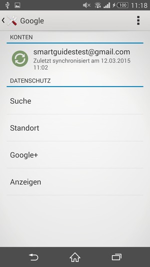 Wählen Sie Ihr Konto