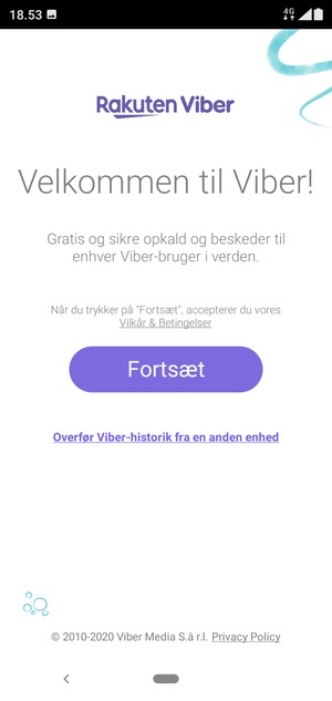 Din app er klar til brug