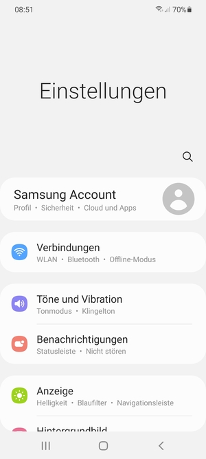 Wählen Sie Verbindungen