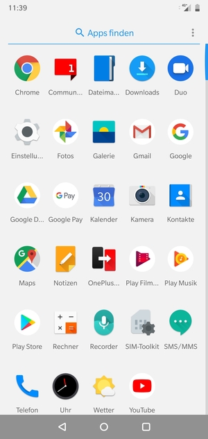 Wählen Sie Kontakte