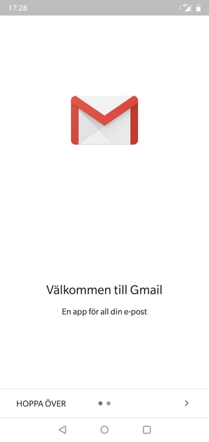 Välj NÄSTA