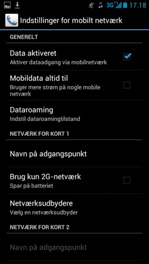 Vælg Navn på adgangspunkt