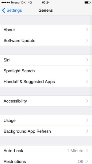 Select Software Update